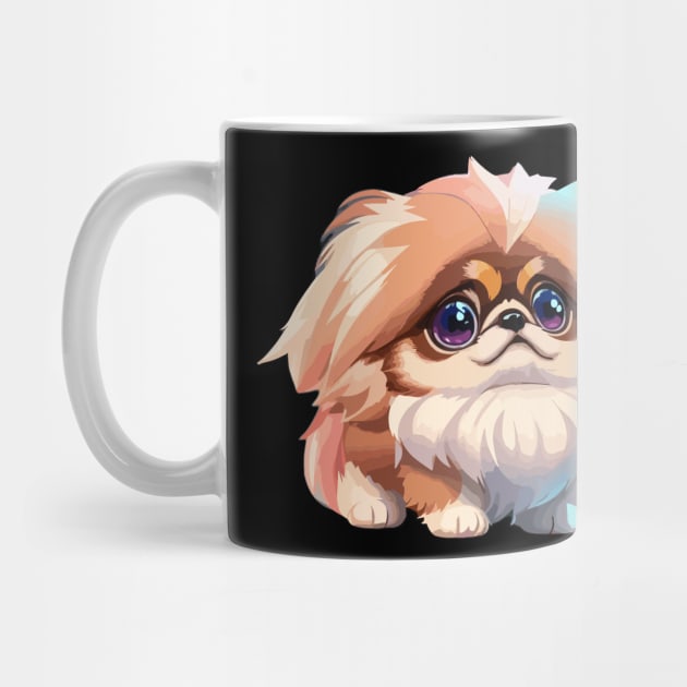 Pekingese chibi by allaboutfur